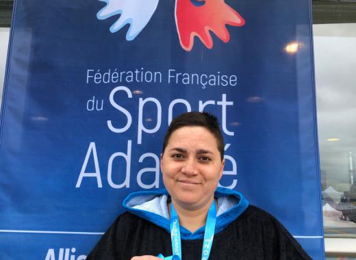 L’ESAT Château Blanc au Championnat de France Para Natation Adaptée