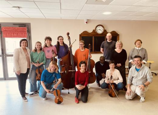 Quand la musique s’invite à l’EHPAD Saint Vincent de Paul !