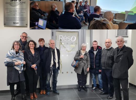 Inauguration du SAIPS des 36 Ponts