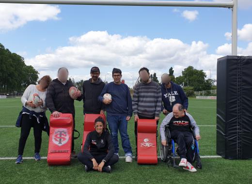 C’est la rentrée !!! L’EAM Fond Peyré visite les installations du Stade Toulousain