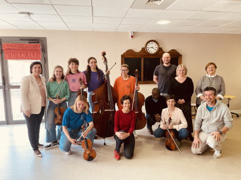 Quand la musique s’invite à l’EHPAD Saint Vincent de Paul !