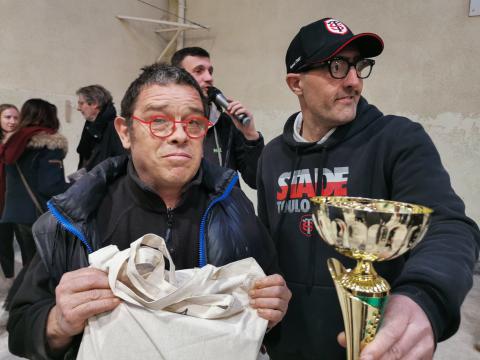 Le FAS Ernest Boué  au Concours de pétanque en mixité Handi/Valide