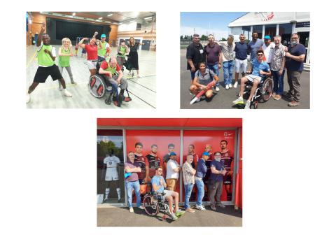 L’EAM Fond Peyré rencontre les joueuses et les joueurs du Stade Toulousain