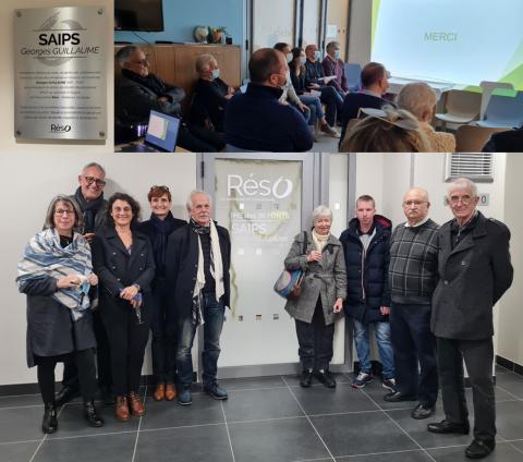Inauguration du SAIPS des 36 Ponts