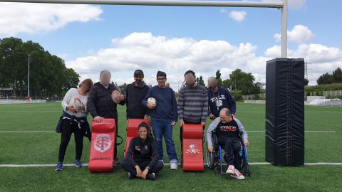 C’est la rentrée !!! L’EAM Fond Peyré visite les installations du Stade Toulousain