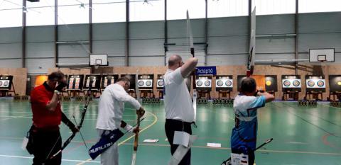 Un champion de tir à l’arc à Château Blanc