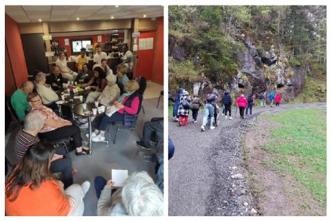 Des résidents de l’EHPAD Les Jonquilles en vacances à Cauterets